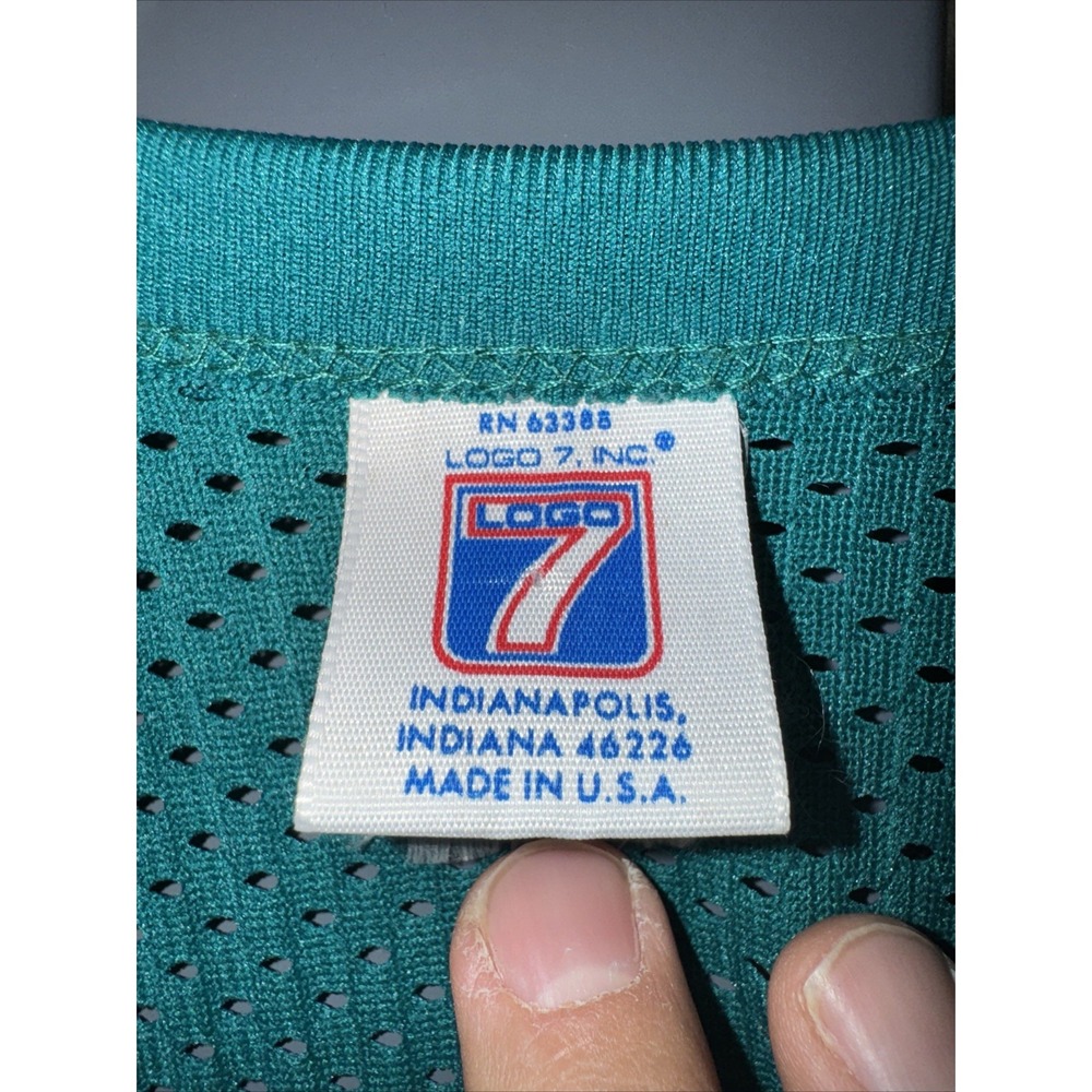 Vintage 90s NFL Dan Marino #13 Logo 7 Jersey XXL - Picture 5 of 9